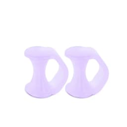 4pcs=2pairs Silicone Separator Hallux Valgus Finger Protector Toe Orthopedic Products Corrector Feet Care Straightener Pedicure