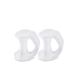 4pcs=2pairs Silicone Separator Hallux Valgus Finger Protector Toe Orthopedic Products Corrector Feet Care Straightener Pedicure