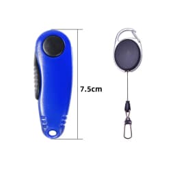 Shrimp-shape Foldable Scissors Fishing Line Cutter Clipper Nipper Quick Knot Tool Kit Stainless Steel Tackle Buckle Accessories