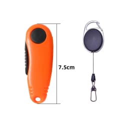 Shrimp-shape Foldable Scissors Fishing Line Cutter Clipper Nipper Quick Knot Tool Kit Stainless Steel Tackle Buckle Accessories