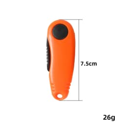 Shrimp-shape Foldable Scissors Fishing Line Cutter Clipper Nipper Quick Knot Tool Kit Stainless Steel Tackle Buckle Accessories