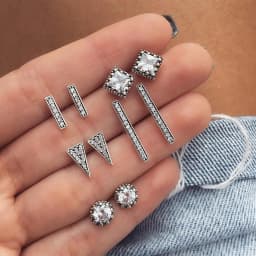 Bohemia Shell Starfish Dangle Earring set For Women Summer Beach Pearl Conch Drop Geometric Earring Girls Fashion Jewelry