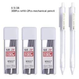 0.5/0.7mm Automatic Pencils Set HB/2B Refill Mechanical Pencil For Drawing Sketching Students School Supplies Cute Stationery