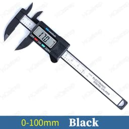 150mm 100mm Carbon Fiber Composites Digital Caliper Watch Repair Tools Measuring Tool Digital Display Caliper Watch Accessories