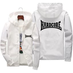 Hardcore Jacket Windbreaker Pilot Coat Men's Zipper Bomber Jackets Waterproof Quick Drying Sport Outwear 6XL