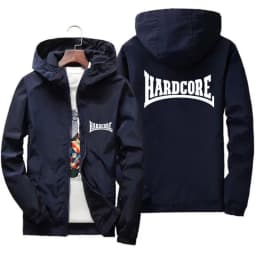 Hardcore Jacket Windbreaker Pilot Coat Men's Zipper Bomber Jackets Waterproof Quick Drying Sport Outwear 6XL