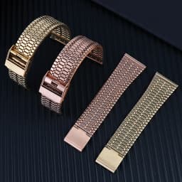 Quick Release watchband For Longines TISSOT Casio watch Strap bracelet Thin Stainless steel metal men's women's 18mm 20mm 22mm