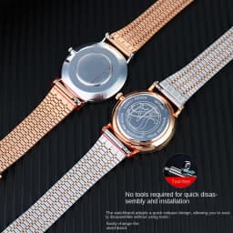 Quick Release watchband For Longines TISSOT Casio watch Strap bracelet Thin Stainless steel metal men's women's 18mm 20mm 22mm