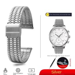 Quick Release watchband For Longines TISSOT Casio watch Strap bracelet Thin Stainless steel metal men's women's 18mm 20mm 22mm