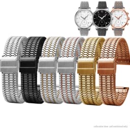 Quick Release watchband For Longines TISSOT Casio watch Strap bracelet Thin Stainless steel metal men's women's 18mm 20mm 22mm