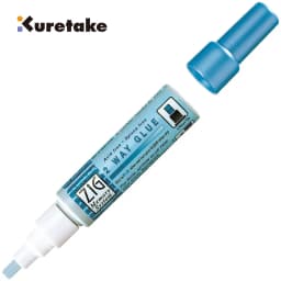 1pc JAPAN ZIG Kuretake Memory System 2 Way Environmental Protection Coloured Glue Pen Japan 1mm 2mm 4mm 15mm DIY Glue