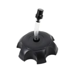 Universal 50mm Plastic Black Racing Gas Fuel Tank Cap With Vent Cap For Yamaha Kawasaki Honda Suzuki Motorcycle Dirt Bike ATV