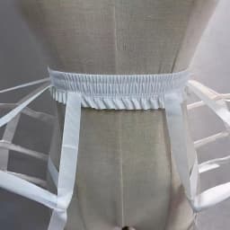 Women's Baroque Pannier Petticoat Victorian Bustle Cage Hoop Skirt Underskirt Crinoline Cosplay Vintage