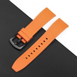 Premium Grade Vulcanized FKM Rubber Watch Strap for Seiko for Rolex 20mm 22mm 24mm Quick Release Watchbands Rubber Strap Tropic