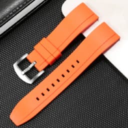 Premium Grade Vulcanized FKM Rubber Watch Strap for Seiko for Rolex 20mm 22mm 24mm Quick Release Watchbands Rubber Strap Tropic