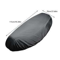 Motorcycle Seat Cover Waterproof Seat Cover Universal Flexible Saddle-Cover Black Sun-Protection Heat Insulation Cushion Covers