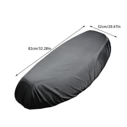 Motorcycle Seat Cover Waterproof Seat Cover Universal Flexible Saddle-Cover Black Sun-Protection Heat Insulation Cushion Covers