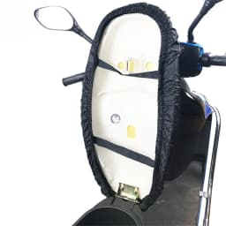 Motorcycle Seat Cover Waterproof Seat Cover Universal Flexible Saddle-Cover Black Sun-Protection Heat Insulation Cushion Covers