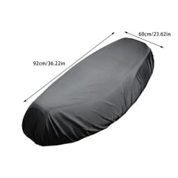 Motorcycle Seat Cover Waterproof Seat Cover Universal Flexible Saddle-Cover Black Sun-Protection Heat Insulation Cushion Covers