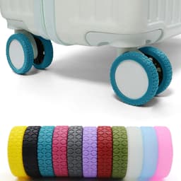 Luggage Wheels Protector Suitcase Small Parts Wear Resistant Silicone Protection Cover For Most Spinners Wheels