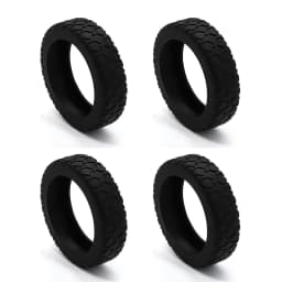 Luggage Wheels Protector Suitcase Small Parts Wear Resistant Silicone Protection Cover For Most Spinners Wheels