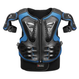 Kid's Motorcycle Armor Vest Protection Motocross Body Armor Jacket Protective Armors Riding Kneepads Moto Full Armor Children