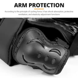 Kid's Motorcycle Armor Vest Protection Motocross Body Armor Jacket Protective Armors Riding Kneepads Moto Full Armor Children