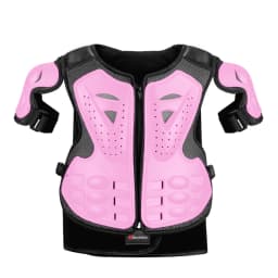 Kid's Motorcycle Armor Vest Protection Motocross Body Armor Jacket Protective Armors Riding Kneepads Moto Full Armor Children