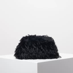 Dopamine-style clip bag, Y2K plush clutch bag, candy-colored women's purse, dinner dress clutch