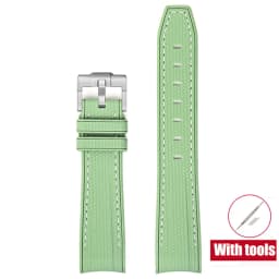 20mm Diving Strap for Omega X Swatch Joint MoonSwatch Men Women Arc Curved End TPU Rubber Bracelet for Rolex Watch Band Tools