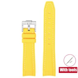 20mm Diving Strap for Omega X Swatch Joint MoonSwatch Men Women Arc Curved End TPU Rubber Bracelet for Rolex Watch Band Tools