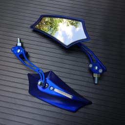 2Pcs Motorcycle Left Right Side 8MM 10MM RearView Mirrors With Changable Screws Universial for Yamaha Honda Kawasaki Suzuki
