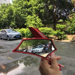 2Pcs Motorcycle Left Right Side 8MM 10MM RearView Mirrors With Changable Screws Universial for Yamaha Honda Kawasaki Suzuki