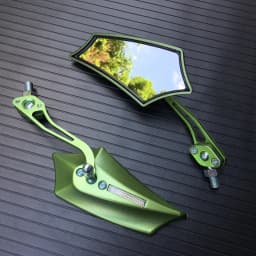 2Pcs Motorcycle Left Right Side 8MM 10MM RearView Mirrors With Changable Screws Universial for Yamaha Honda Kawasaki Suzuki