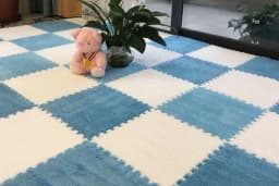10/20Pcs Soft Plush Children's Mat Baby Play Mat Baby Toys Eva Foam Puzzle Carpet in Children's Room Keep Warm Playmat Floor Mat
