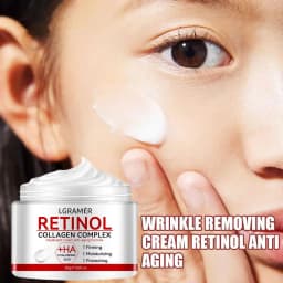 Retinol Lifting Firming Face Cream Collagen Smooth Wrinkles Facial Skin Moisturizer Fade Fine Lines Brighten Skin Care Cosmetics