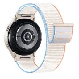 Band For Samsung Galaxy Watch 7/6/4/classic/5 pro 44mm 40mm wrist No Gaps Nylon sport loop correa bracelet Galaxy Watch 7 Strap