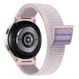Band For Samsung Galaxy Watch 7/6/4/classic/5 pro 44mm 40mm wrist No Gaps Nylon sport loop correa bracelet Galaxy Watch 7 Strap