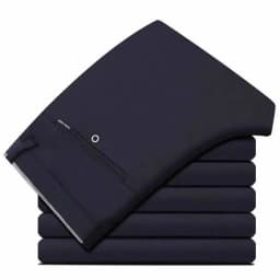 Black Suit Pants for Men Spring and Autumn Stretchy and Non-Ironing Office Trousers Slim Fit Formal Pants for Men Dress Pants