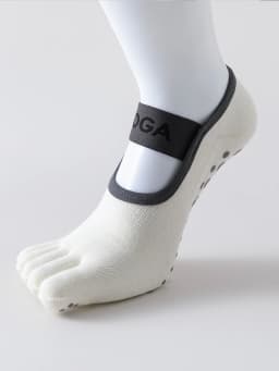 1 Pair of Women's Five Finger Socks, Professional anti Slip yoga Socks, Pilates Fitness Socks