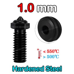 For QIDI TECH q1 pro Nozzle Brass Hardened Steel X PLUS 3/ X MAX 3/X SMART 3 Qidi q1 Nozzle Plated Copper