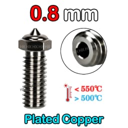 For QIDI TECH q1 pro Nozzle Brass Hardened Steel X PLUS 3/ X MAX 3/X SMART 3 Qidi q1 Nozzle Plated Copper
