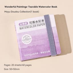 100% Cotton Mini Tearable Watercolor Paper Book Journal Drawing Notebook 230g Art Student Drawing Paper Sketchbook Painting Book