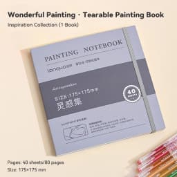 100% Cotton Mini Tearable Watercolor Paper Book Journal Drawing Notebook 230g Art Student Drawing Paper Sketchbook Painting Book