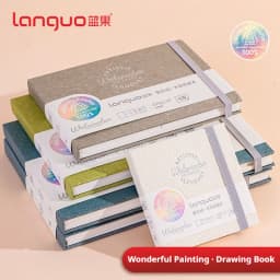 100% Cotton Mini Tearable Watercolor Paper Book Journal Drawing Notebook 230g Art Student Drawing Paper Sketchbook Painting Book