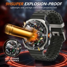 Tempered Glass For Samsung Galaxy Watch Ultra 2 47mm Accessories HD Clear Film galaxy watch 9/8/8 classic 44/40 Screen Protector