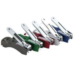 Multifunctional Nail Clipper Ballpoint Pen 0.7 Blue Refill Keychain Pen Portable Foldable ABS Ballpoint Pen Creative Stationery