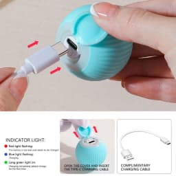 Cat Interactive Ball Smart Cat Toys Electronic Interactive Cat Toy Indoor Automatic Rolling Magic Ball PetAccessories
