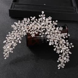 Crystal Rhinestone Bridal Wedding Headbands Tiaras Hairbands For Elegant Girls Bride Bridal Wedding Hair Accessories Headpieces