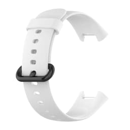 Silicone Strap for Redmi Watch 2 Lite Black Replacement Sport Bracelet Wristband for Xiaomi Watch Band with Screen Protector